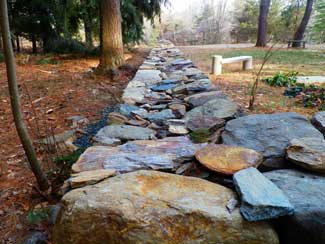 stone wall